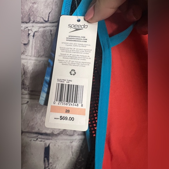 Speedo Endurance Women's Open Back One-Piece Swimsuit  - 28 - Picture 7 of 9